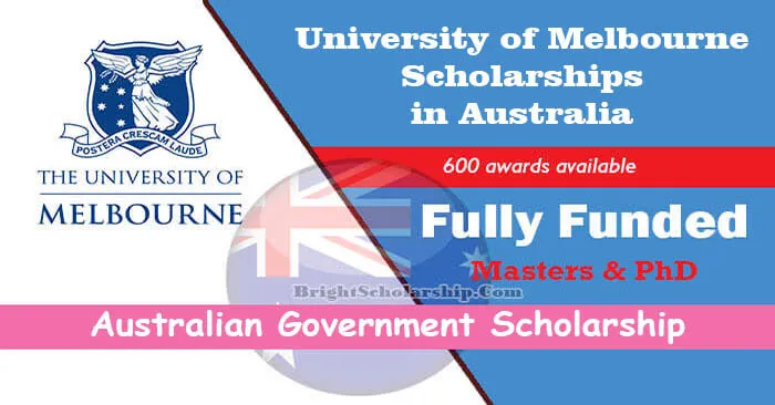 2023 Scholarships and Study Grants for International Students at University of Melbourne in Australia