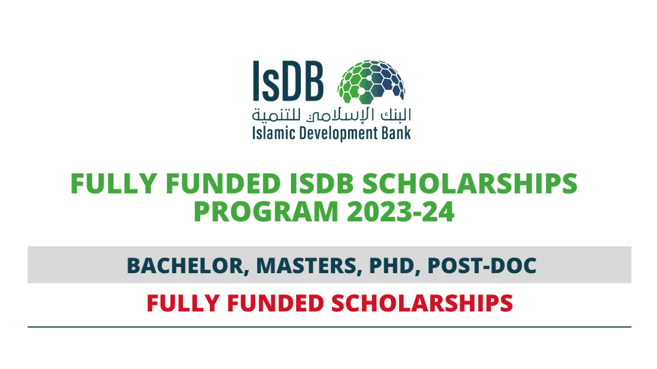 islamic development bank scholarship